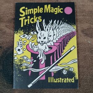 Adams Simple Magic Tricks Illustrated Book for Kids Children Learning